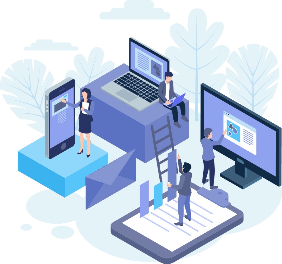 Illustration representing object lock, encryption and ransomware protection in cloud storage