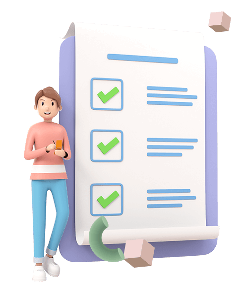 Illustration representing indexed document search and fast metadata-driven retrieval
