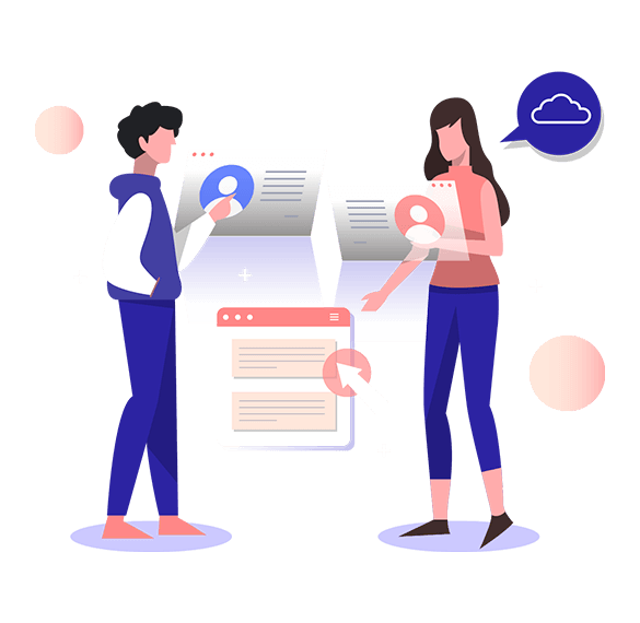 Illustration representing frequently asked questions