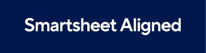 Smartsheet aligned partner logo